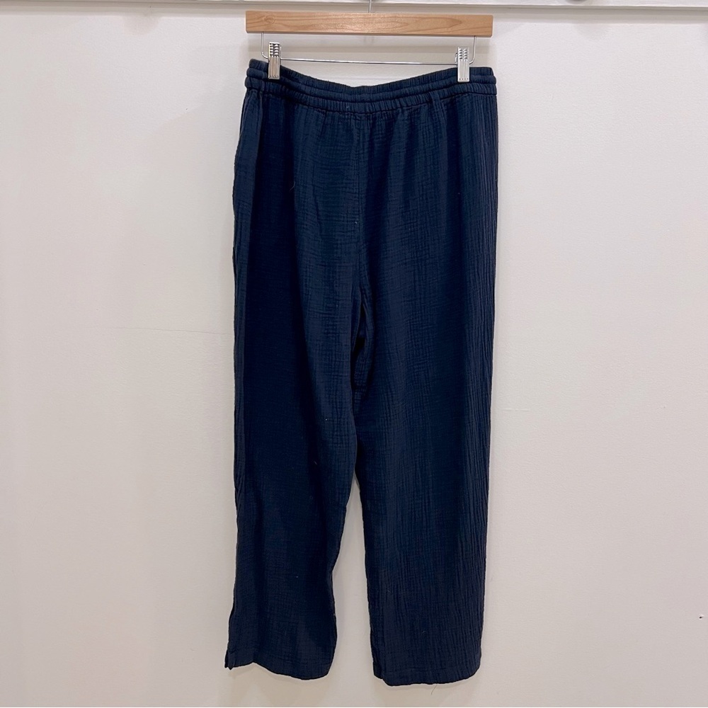 JCrew women’s loose gauzy 100% cotton pants wide leg